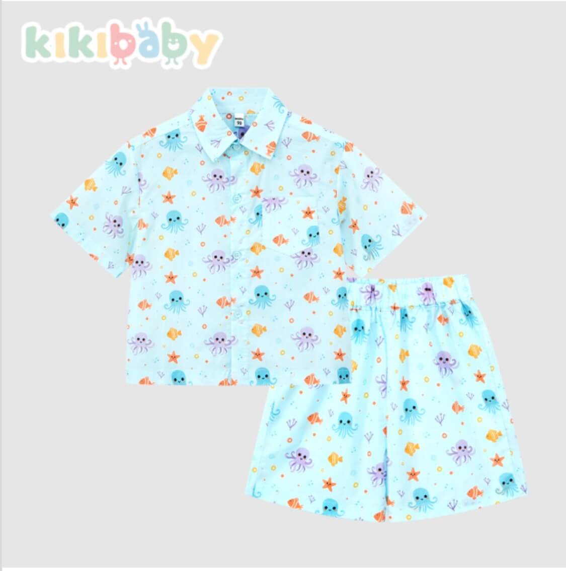 Ocean Friends Shirt & Shorts Set