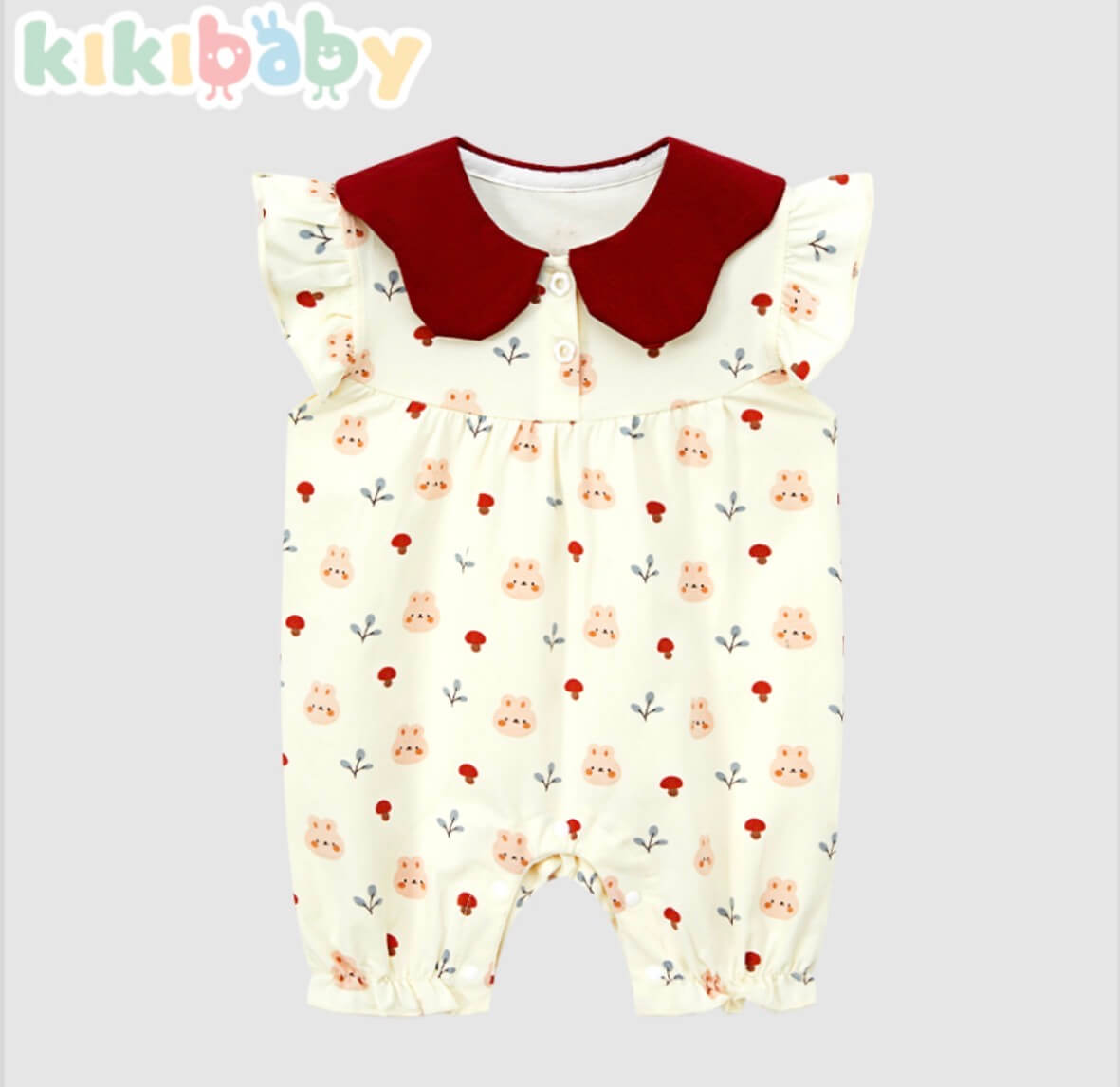 Bunny Woodland Baby Romper