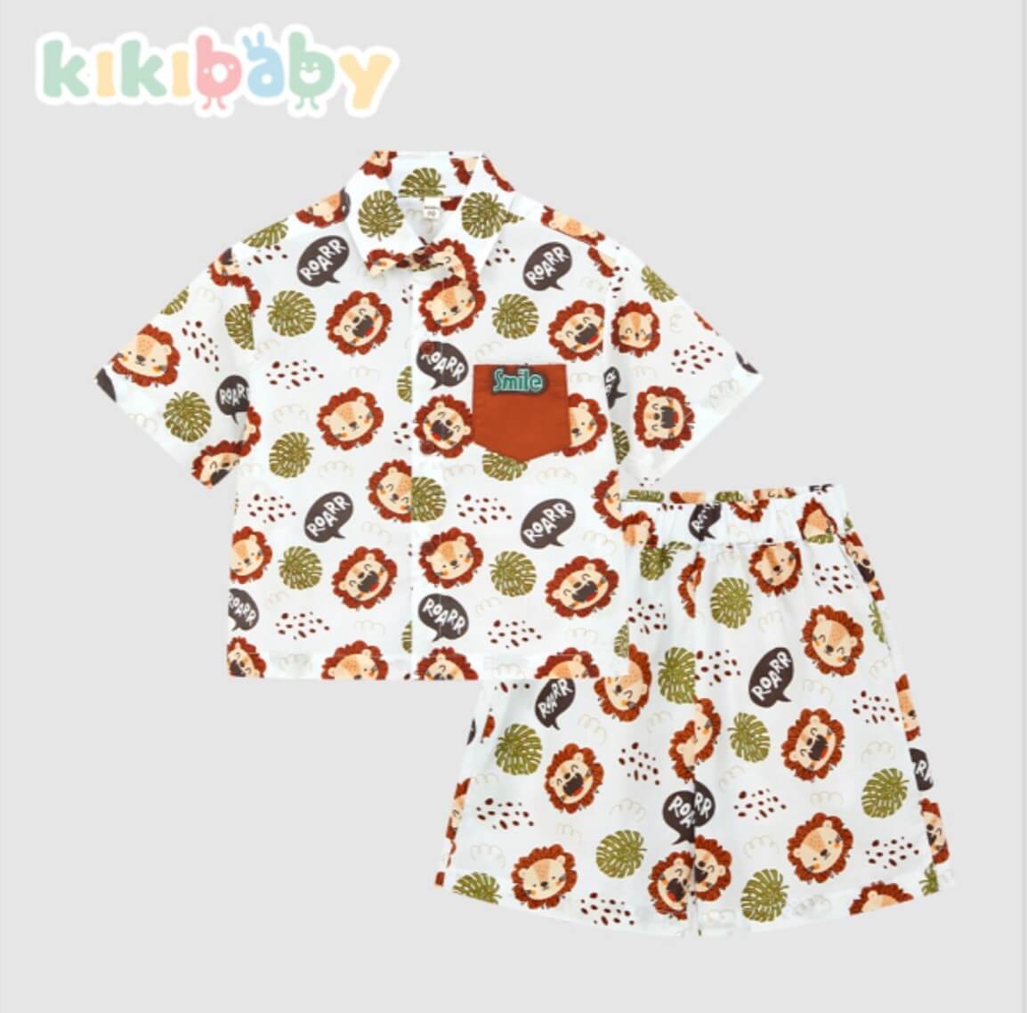 Little Lion Shirt & Shorts Set
