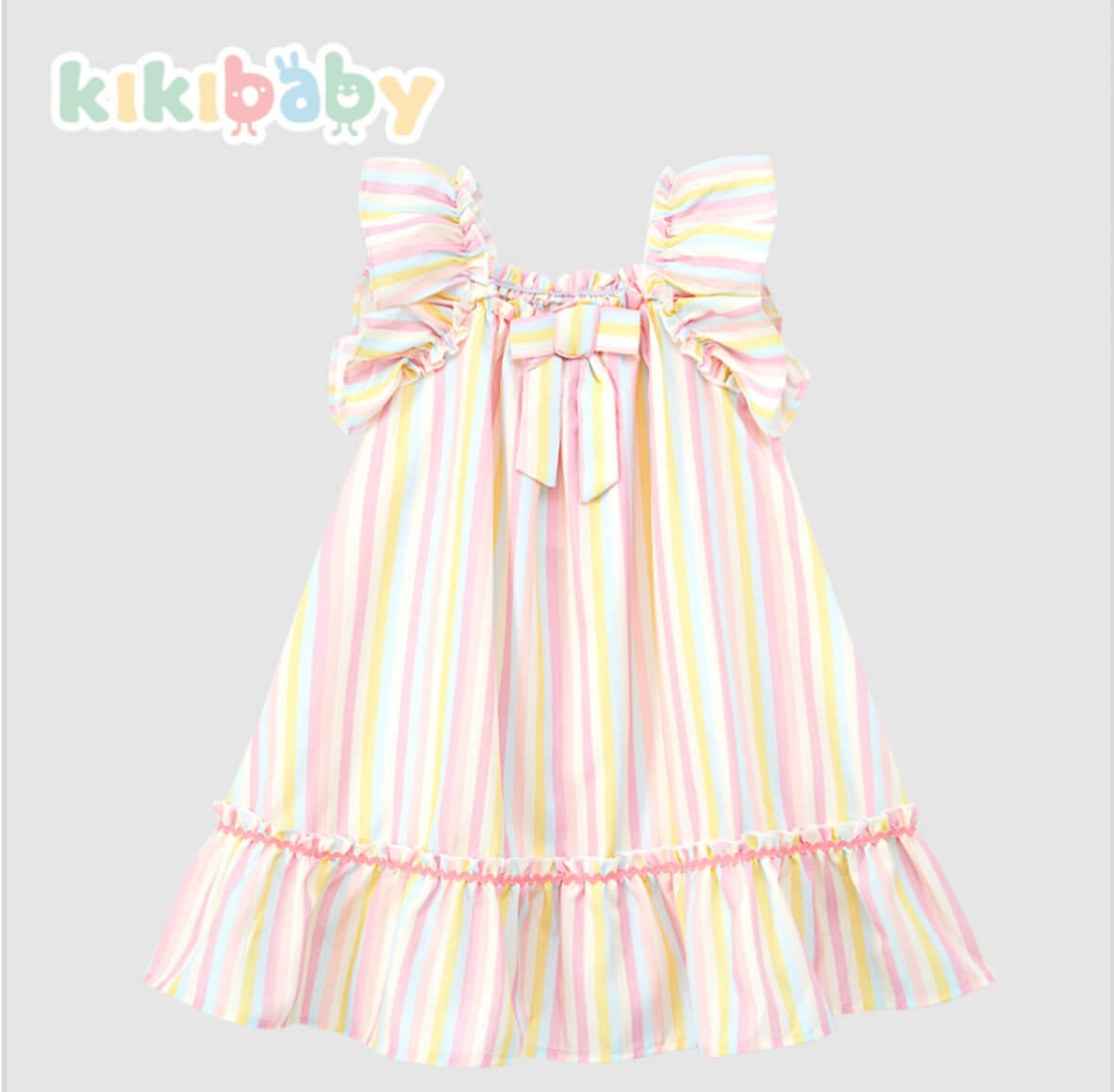 Cotton Candy Rainbow Dress