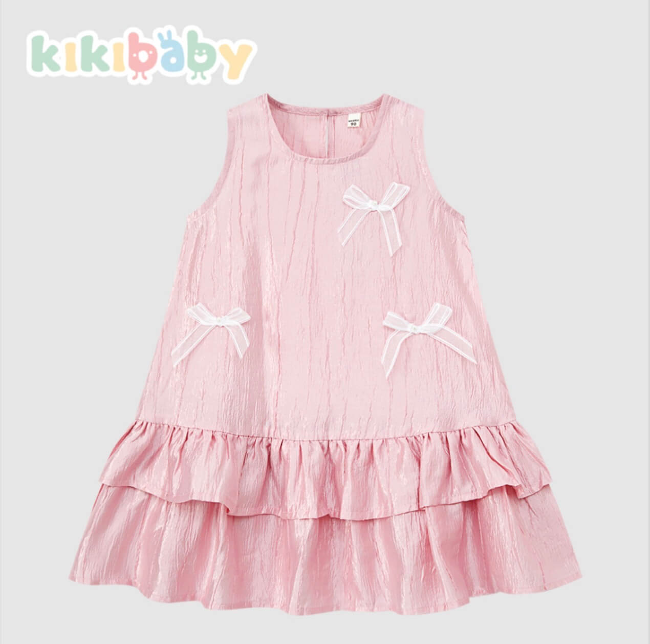 Pink Ribbon Bow Dress