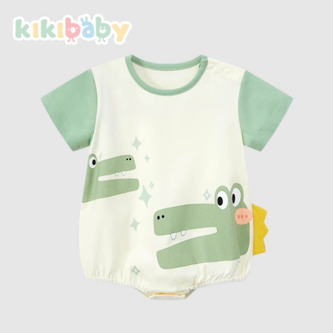 Crocodile Bloomer Baby Romper