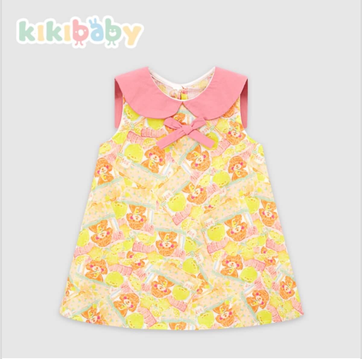 Pink Collar Puppy Dress